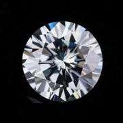 Huge Sparkling 9.5 Ct. Eye-Clean White Brilliant Round Cut Lab Simulated Diamond