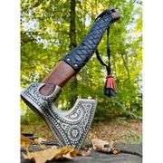 Handmade Russian Valknut Viking Axe