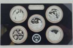 2019 Silver Proof Set With NGC Reverse PF 69 W Lincoln Cent