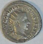 Lovely Gordian III Roman Silver piece, 238 to 244 AD.
