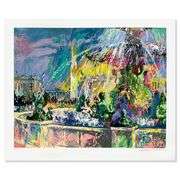 Place de la Concord by LeRoy Neiman (1921-2012)