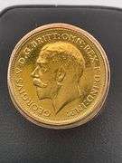MEN'S CERTIFIED 22K GOLD COIN RING