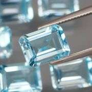 Simply brilliant! 16.20ct sky blue Brazilian Topaz set!