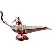 Brass Aladdin Oil Lamp