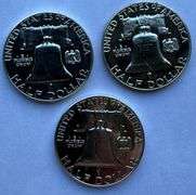 1961-63 Proof Half Dollars.