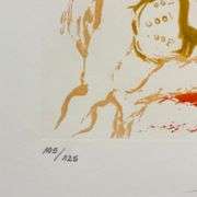 Rare Pencil Signed Salvador Dali Original Aquatint from 'Eight Mortal Sins', 1966