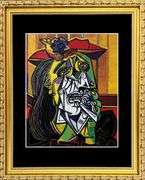 Vintage Pablo Picasso, Weeping Woman