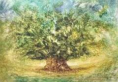 Kamran Khavarani “Tree of Life” AP Giclee on Canvas
