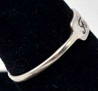 Faith Ring in Sterling Silver