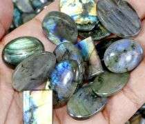 Talk about color! Look at this 2,500ct collection of Labradorite!