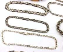Group lot of 8 Vintage 925 sterling silver bracelets