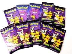 10 Sealed Packs of Pokémon Trick or Trade Cards