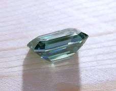 Huge 8.5 Ct Ice Mint Rare Emerald Cut Fire Moissanite