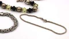 Group lot of 7 Vintage 925 sterling silver bracelets