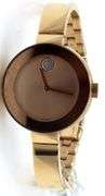 Movado bold bangle quartz watch