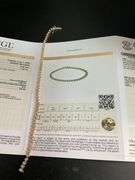 CERTIFIED 14K YELLOW GOLD DIAMOND TENNIS BRACELET