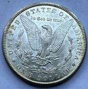 Choice Frosty White 1899 O Morgan Dollar
