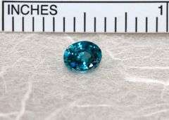 Sparkling Blue Zircon