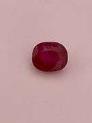 CERTIFIED NATURAL RED RUBY 0.71 CARAT