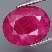 It's large! It's REAL! It's a 5.57ct Burmese Ruby!
