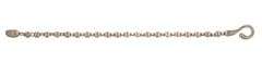 Italian Nanis 0.45ctw Diamond Station Link Bracelet in 18K
