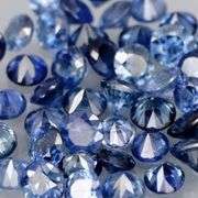 Heated only! 3.16ct top blue sapphire set
