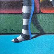 Merging Rythm by Kostabi