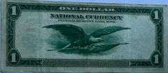$1 Series of 1918 San Francisco National Note.