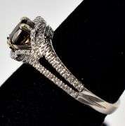 Beautiful 18k White Gold  1.02CTS Chocolate Diamond Ring