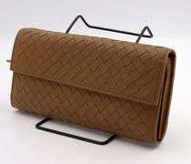 Bottega Veneta Intrecciato Continental Flap Long Wallet