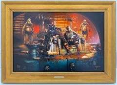 Highly Collectible Star Wars Thomas Kinkade Studios Framed