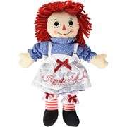 2 Classic Raggedy Ann and Andy Dolls