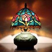 Mini Tiffany Tulip Table Lamp