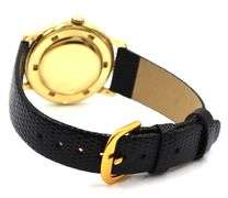 Vintage Vacheron constantin manual winding 34mm on aftermarket lizard leather band watch
