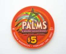 RARE PAMELA ANDERSON PLAYBOY CASINO CHIP