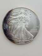 2009 American Silver Eagle, Purple Toned
