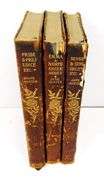 C. 1900 Jane Austen Books, 3 Volumes