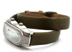 Phillip Stein signature mini dial double wrap watch
