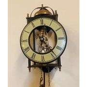 Mechanical Brass & Wrought Iron Timepiece