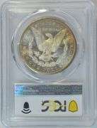 Shimmering-white Gem BU 1881-S Morgan Silver Dollar. PCGS MS65