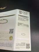 CERTIFIED 14K GOLD AND DIAMOND BRACELET