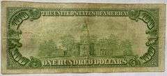 $100 l928 A Fed Reserve Note