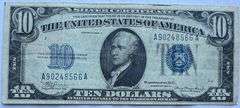 $10 1934A Series Silver Certificate