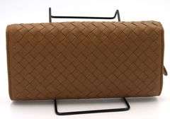 Bottega Veneta Intrecciato Continental Flap Long Wallet