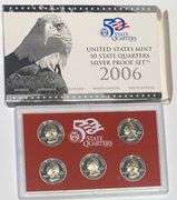 2006 Silver Quarters US Proof Set