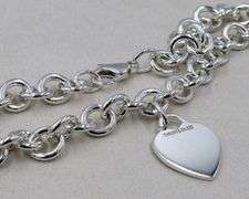 Tiffany & Co Heart tag necklace