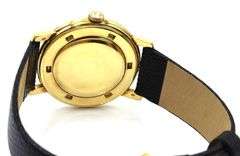 Vintage Vacheron constantin manual winding 34mm on aftermarket lizard leather band watch