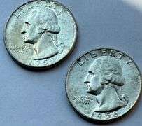 Gem BU Frosty White 1955 PD Washington Quarters