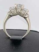 CERTIFIED BRAND NEW 14K WHITE GOLD DIAMOND RING