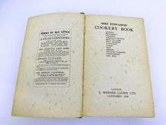 Antique English Mrs. Edwards Cookery Book